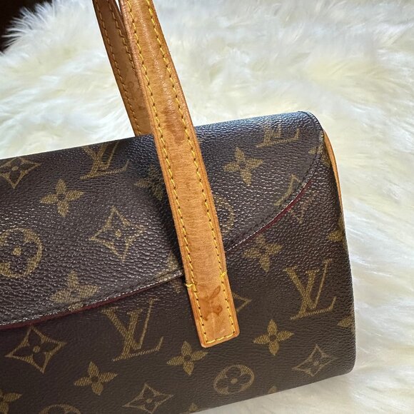 Authentic Louis Vuitton Monogram Sonatine Satchel Hand Bag - Picture 12 of 16